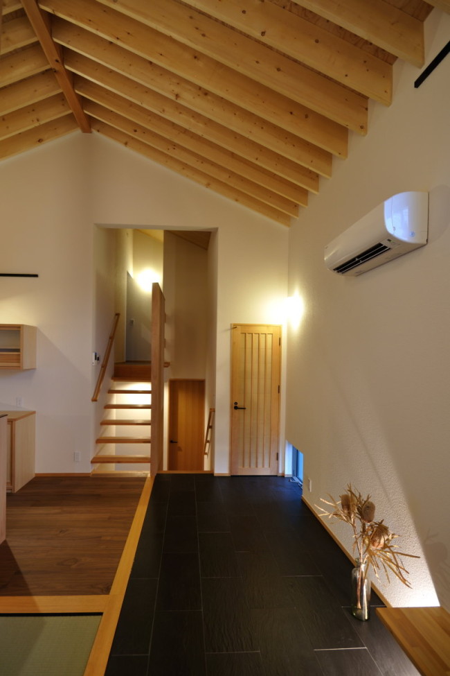 1.5層分の吹き抜け