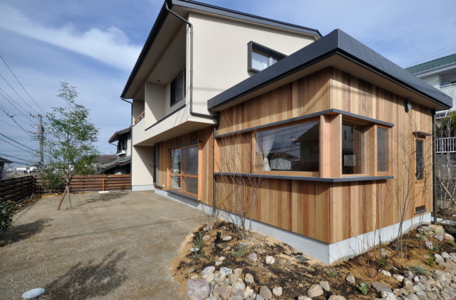 松が丘のいえ南東ファサード